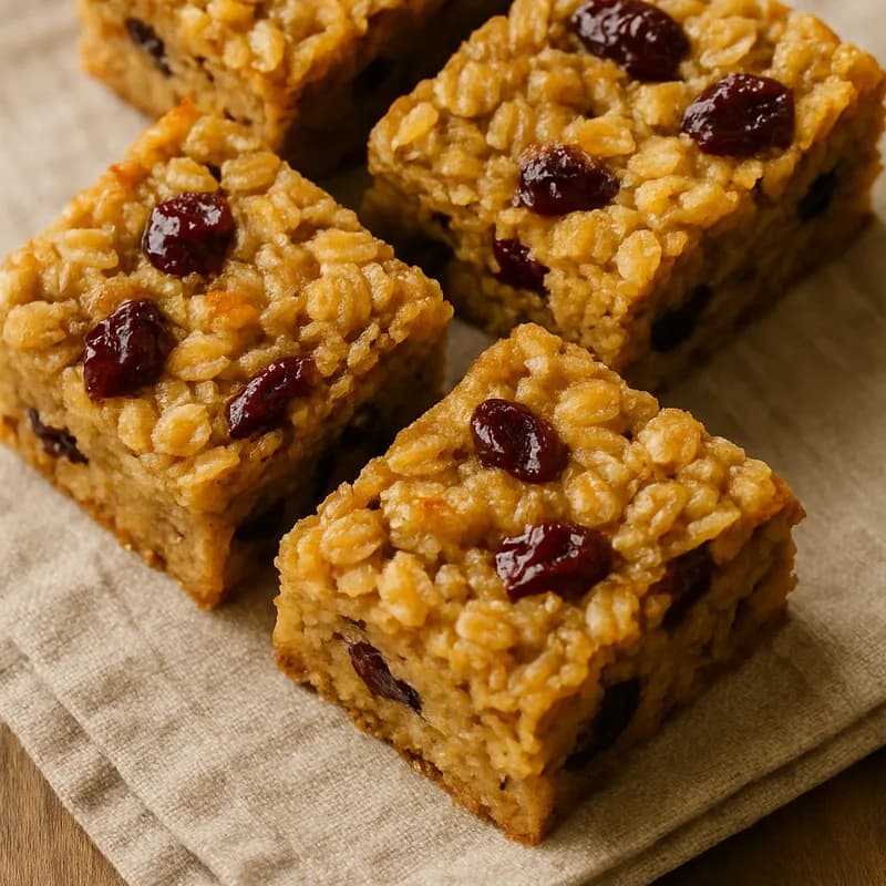 Nutty Craisins Baked Oatmeal image